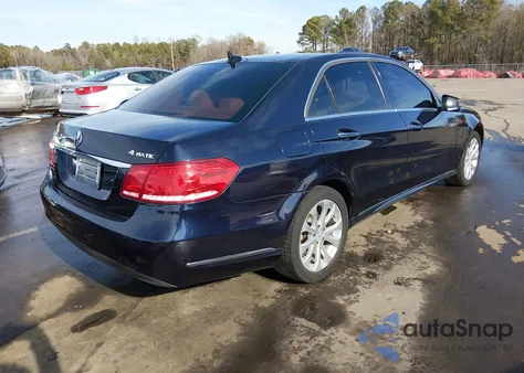 2014 Mercedes-Benz E 350 4Matic from USA, damaged, VIN WDDHF8JB9EA785173